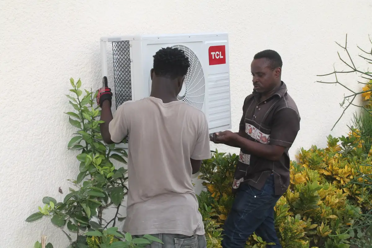 Refrigerator Services — SaharaCool technicians at work